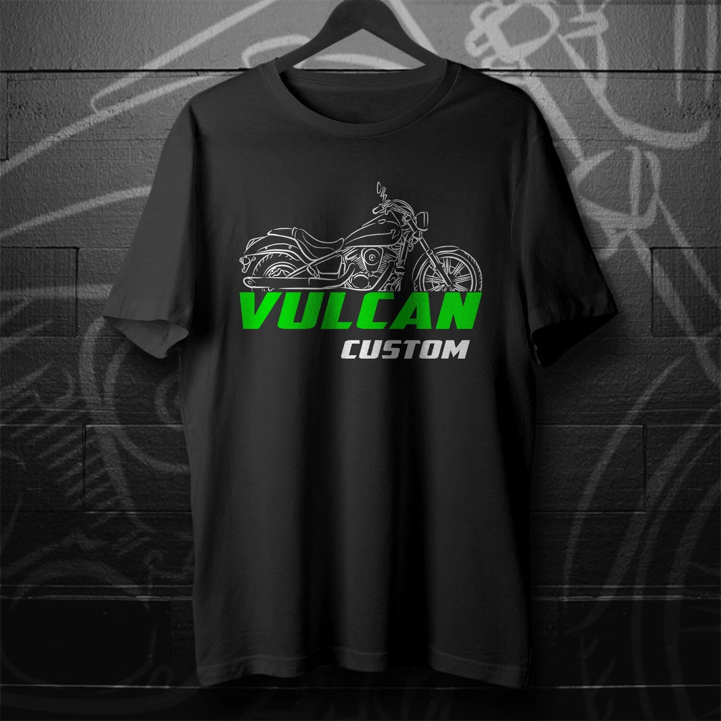 Kawasaki VN900 Vulcan 900 2006-2025 - Motorcycle T-Shirt for Riders