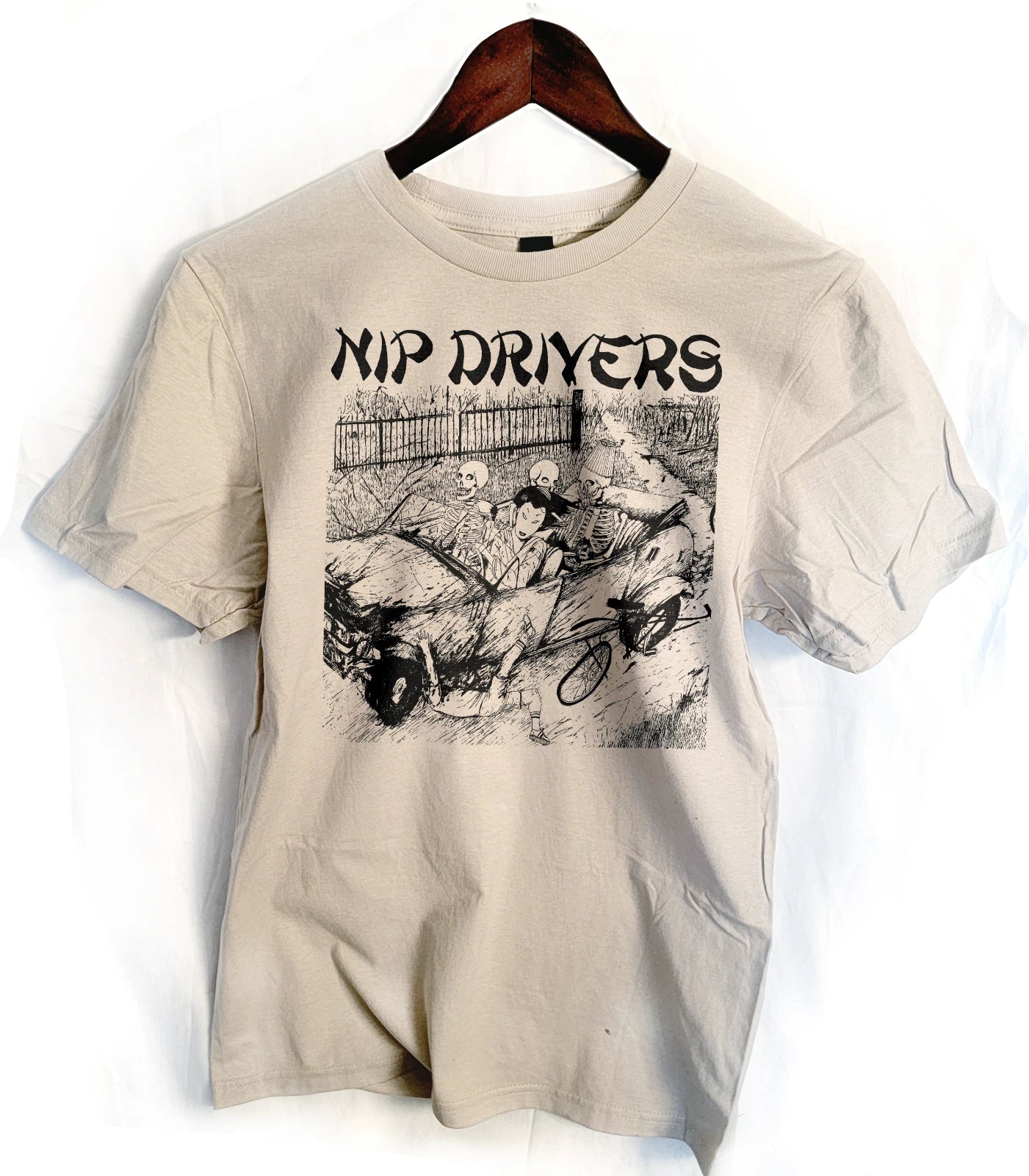 Nip Drivers band t shirt punk hardcore