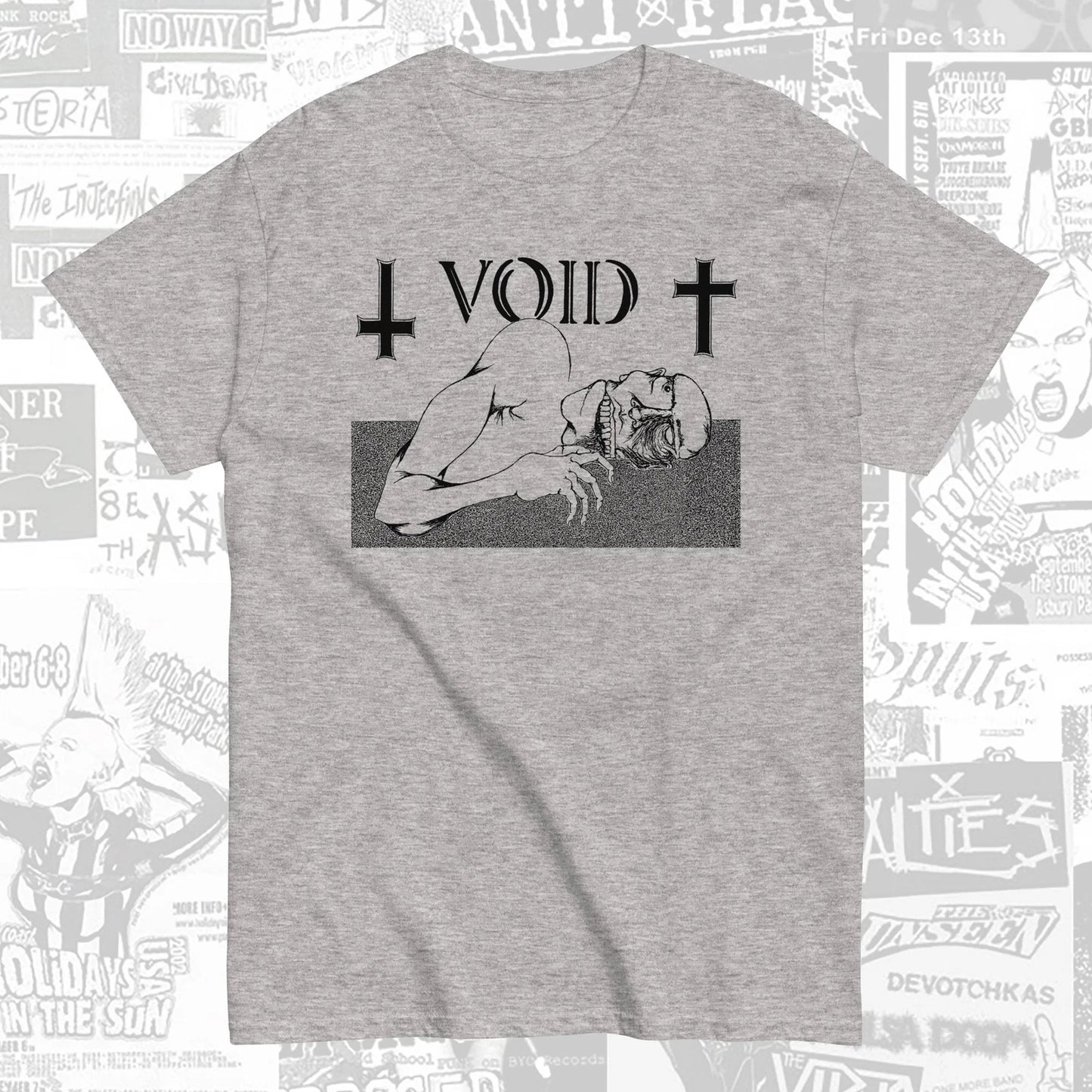 Void Old School Hardcore Punk Rock T-Shirt Black Flag Dead Kennedys