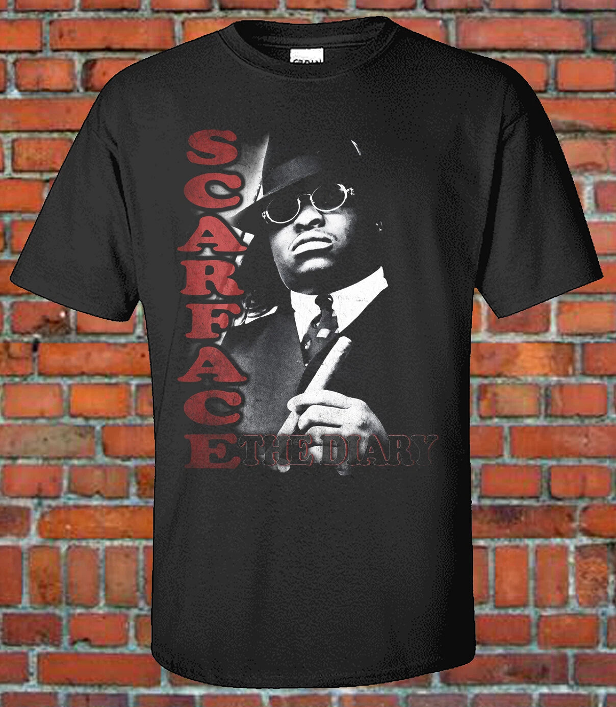 ScarFace 90s Style Bootleg Vintage Rap Tee Hip-Hop Classic EXCLUSIVE