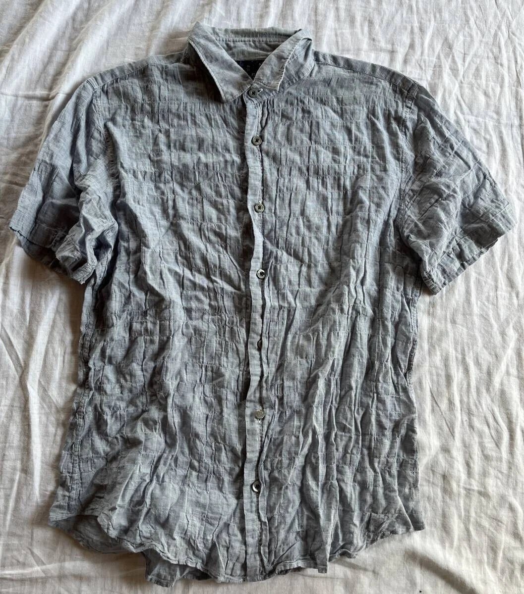 Paul Smith PS Linen Blend Shirt M Simple Japan