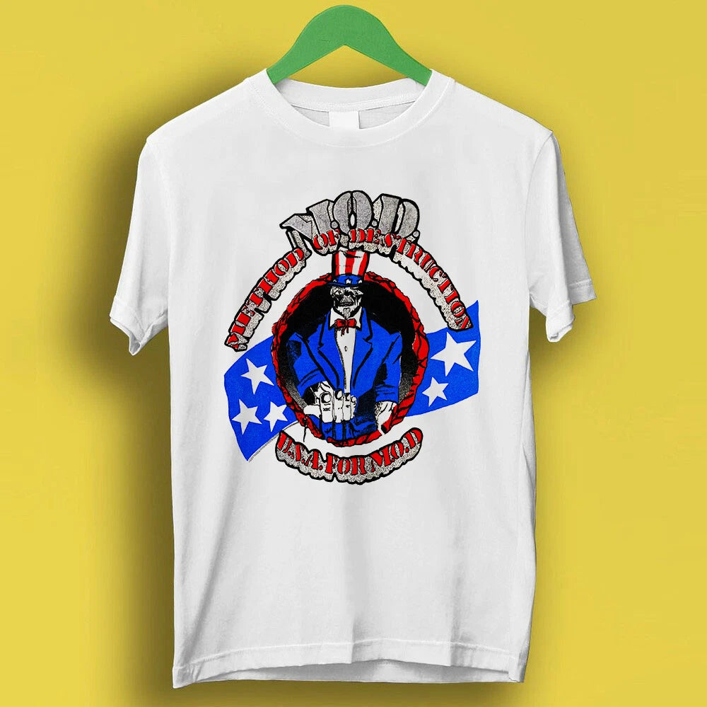 M.O.D. U.S.A. For M.O.D. Crossover Thrash Music Retro Cool Tee T Shirt P27