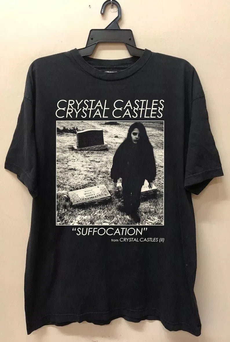 Limited Crystal Castles 90s Music Band, Crystal Castles merch Oversized, Alice G