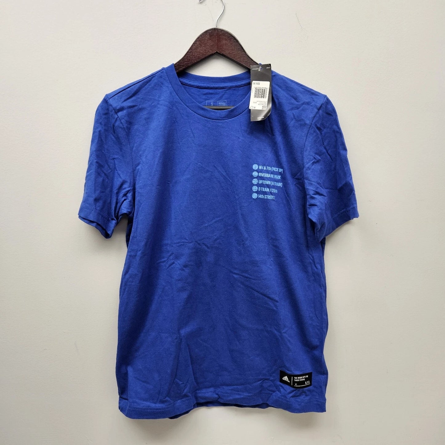 Men's Adidas New York City Next Wave T-Shirt 'Blue' / IQ1242 / Sizes XS - XL