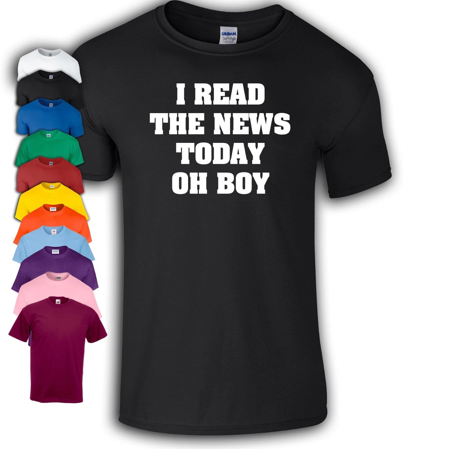 I Read The News Today Oh Boy T-Shirt | Music | 60s |