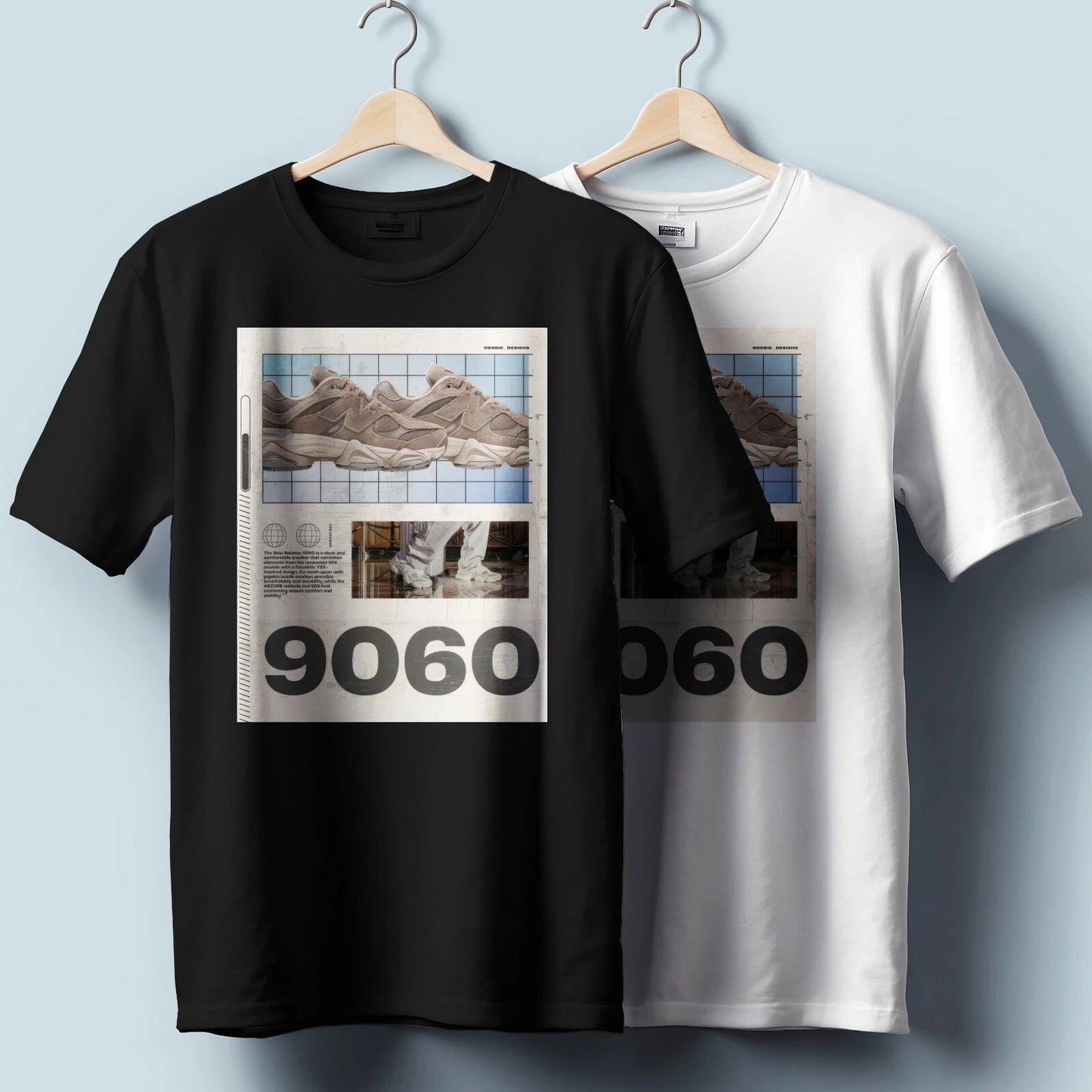 9060 Balance Sneaker T-Shirt – Iconic Style Graphic | Unisex Heavy Cotton