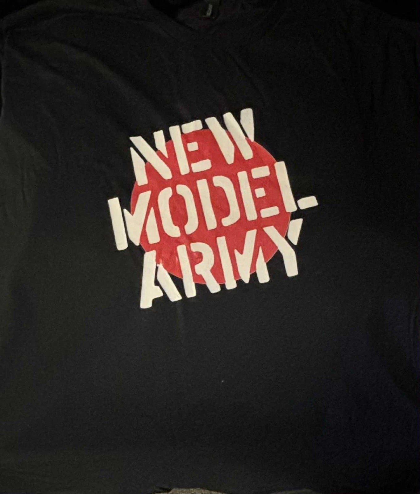 New Model Army (NMA) Classic Logo Black Mens T SHIRT - New Official