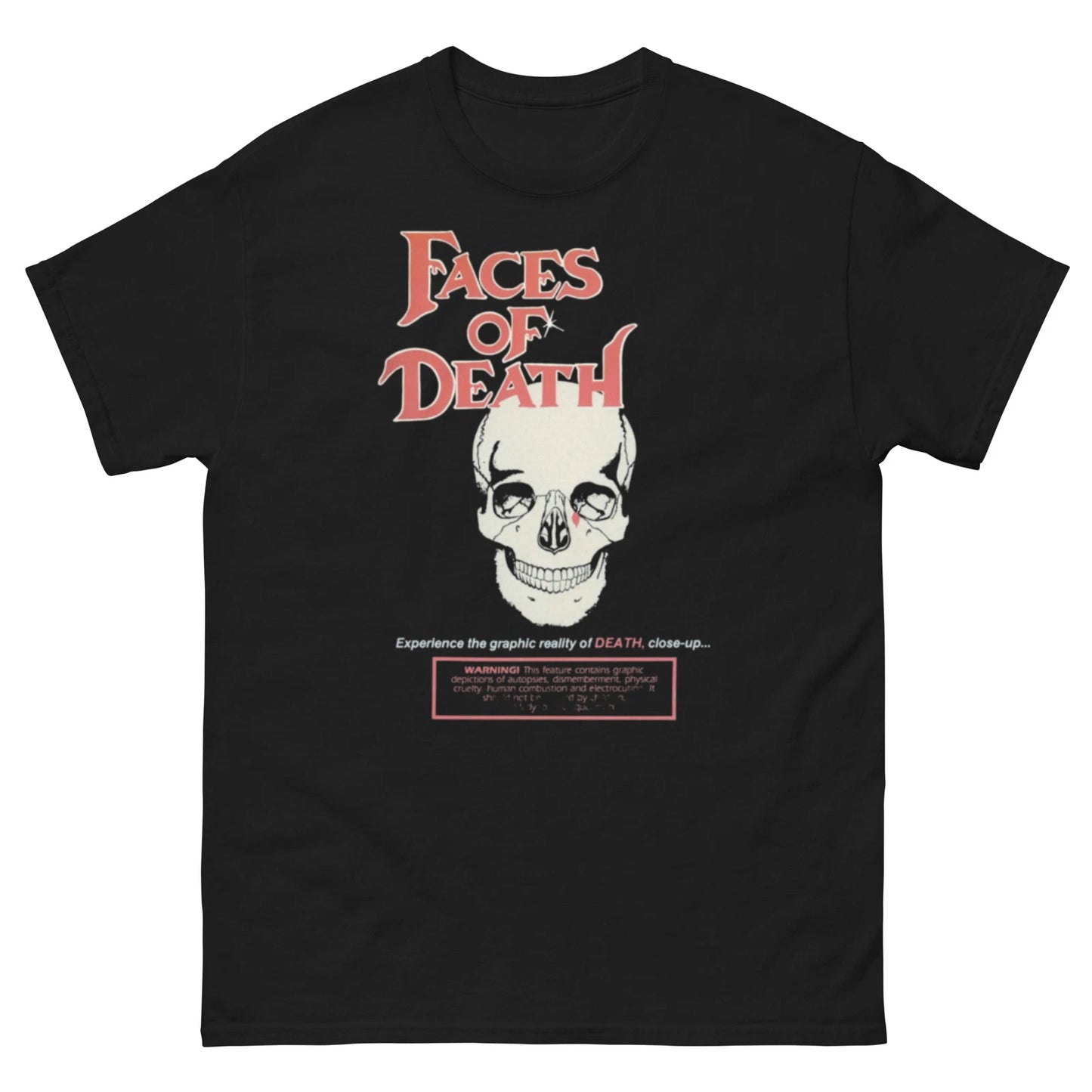 Faces of death Unisex classic tee