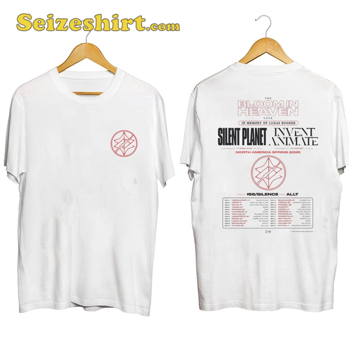 Silent Planet and Invent Animate Tour 2025 T-Shirt
