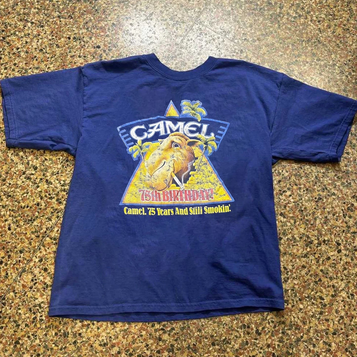 New 1988 Camel Cigarettes 75th Anniversary Unisex All Size T-Shirt MD270