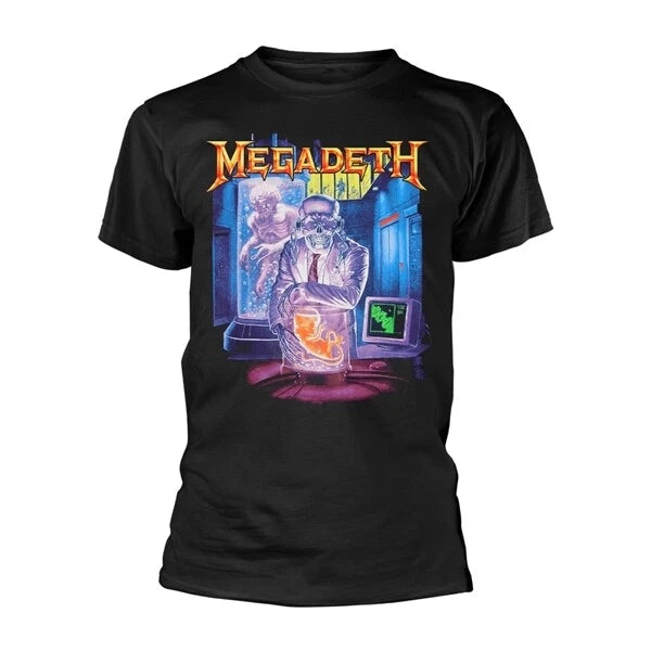 MEGADETH HANGAR 18 T-SHIRT, FRONT & BACK PRINT