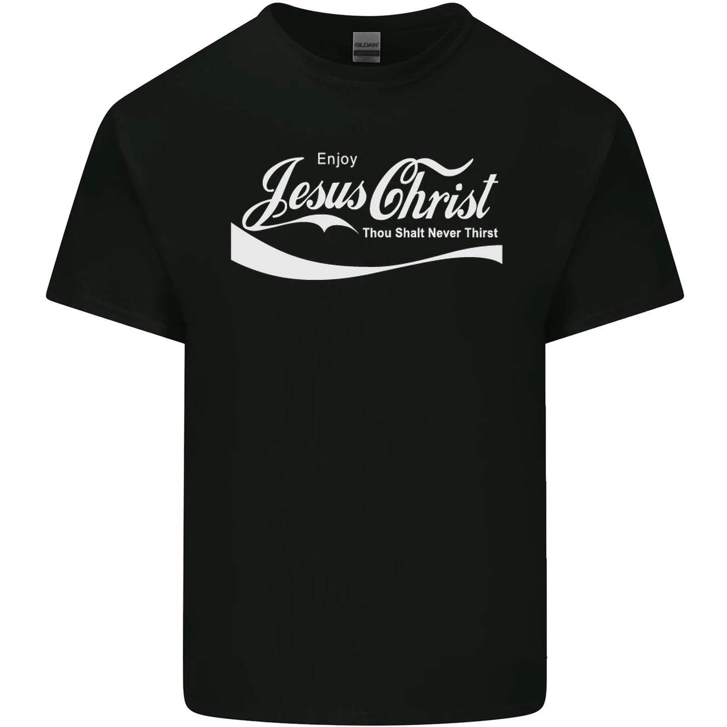 Enjoy Jesus Christ Funny Christian Mens Cotton T-Shirt Tee Top