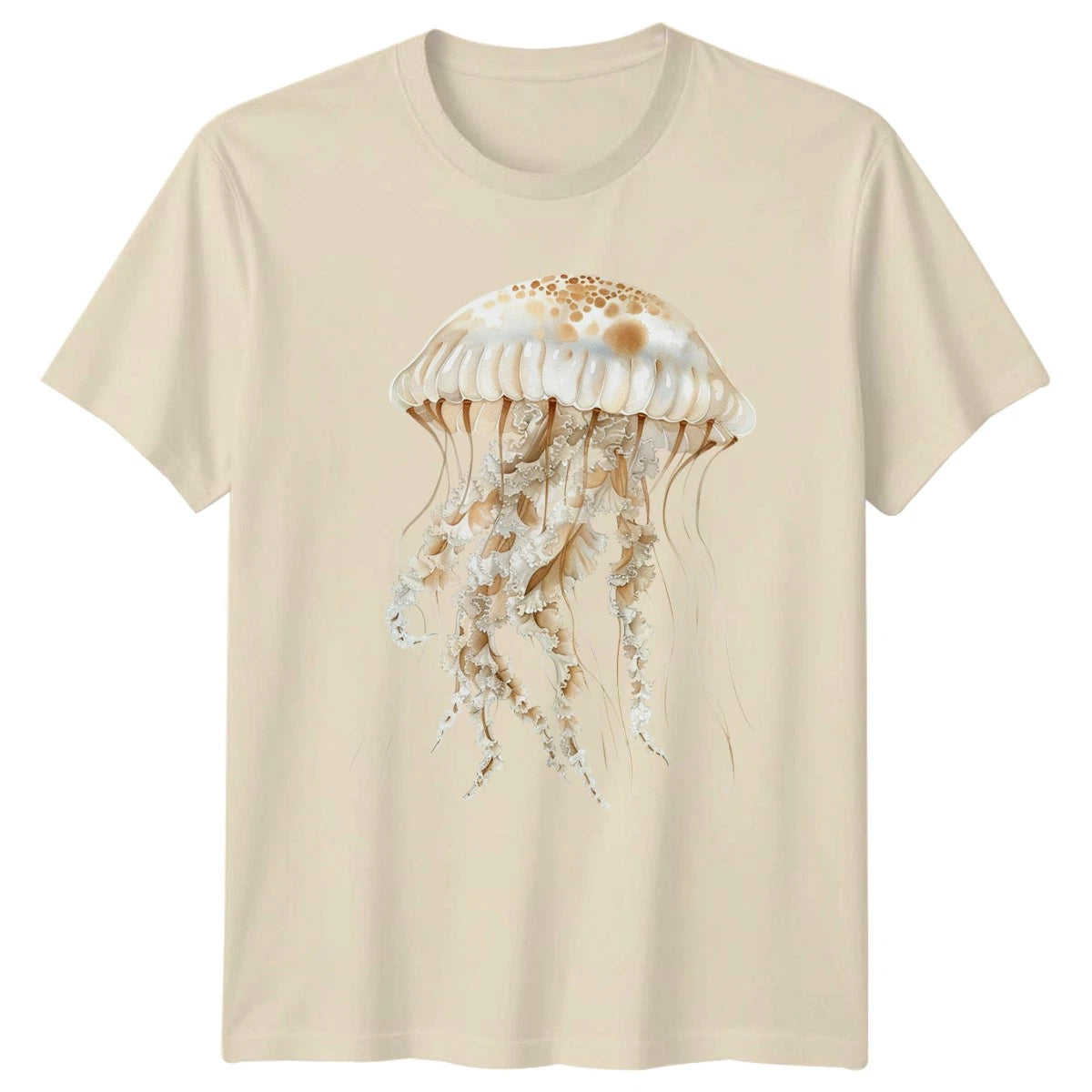 Boho Jellyfish T-Shirt Underwater Marine Wildlife Gift For Him And Her