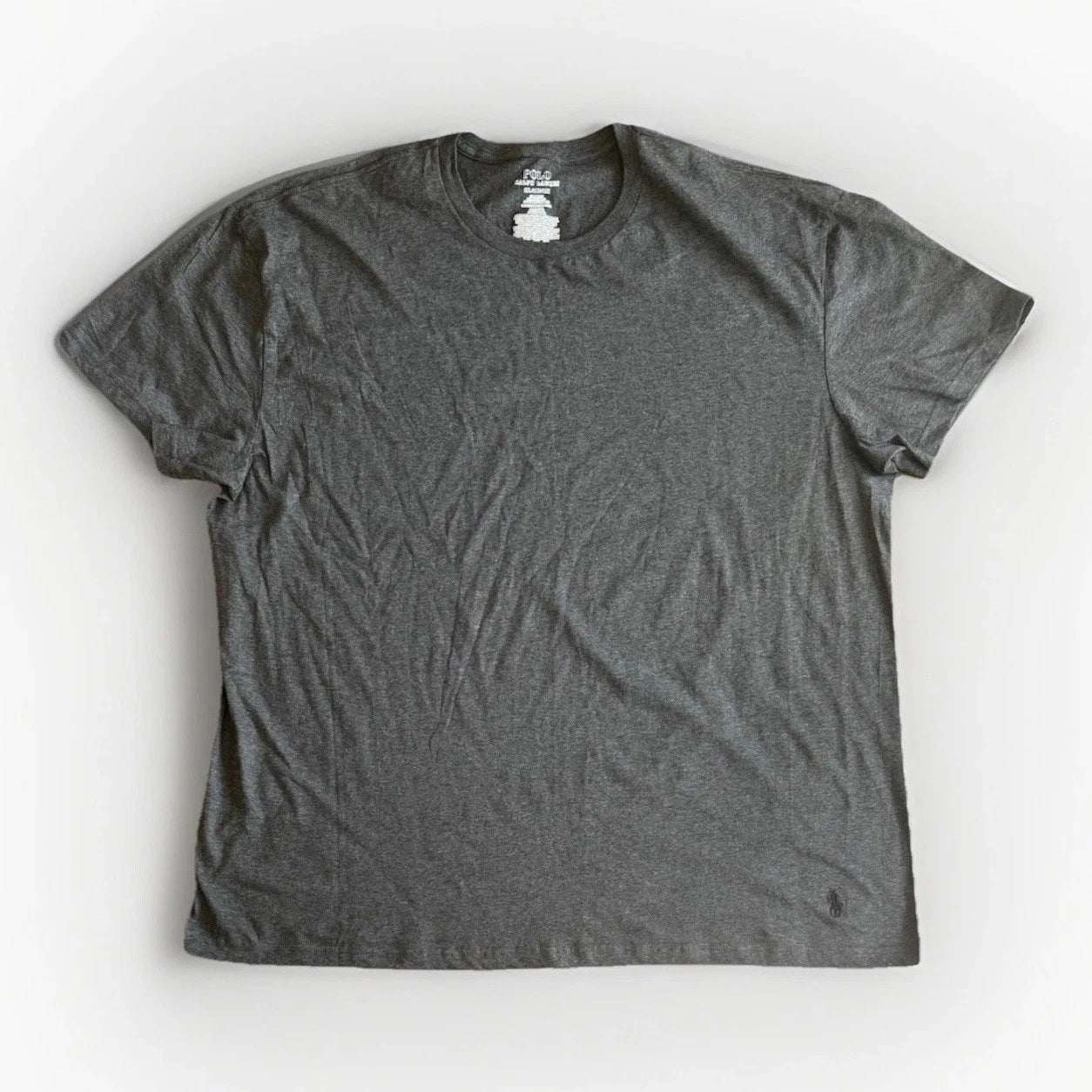 Polo Ralph Lauren Classic Fit Tee 2XL Dark Gray Cotton Pony Logo T Shirt