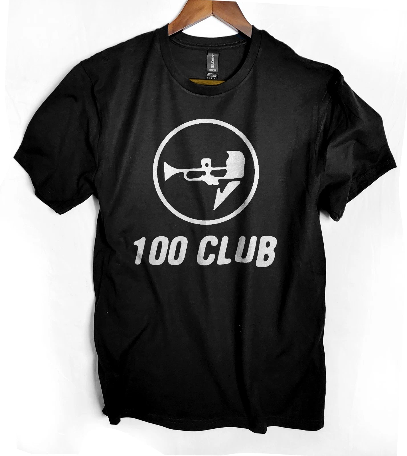 the 100 Club punk hardcore club post punk Unisex Softstyle T-Shirt