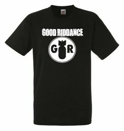 Good Riddance Punk rock music band T shirt tee bomb GR