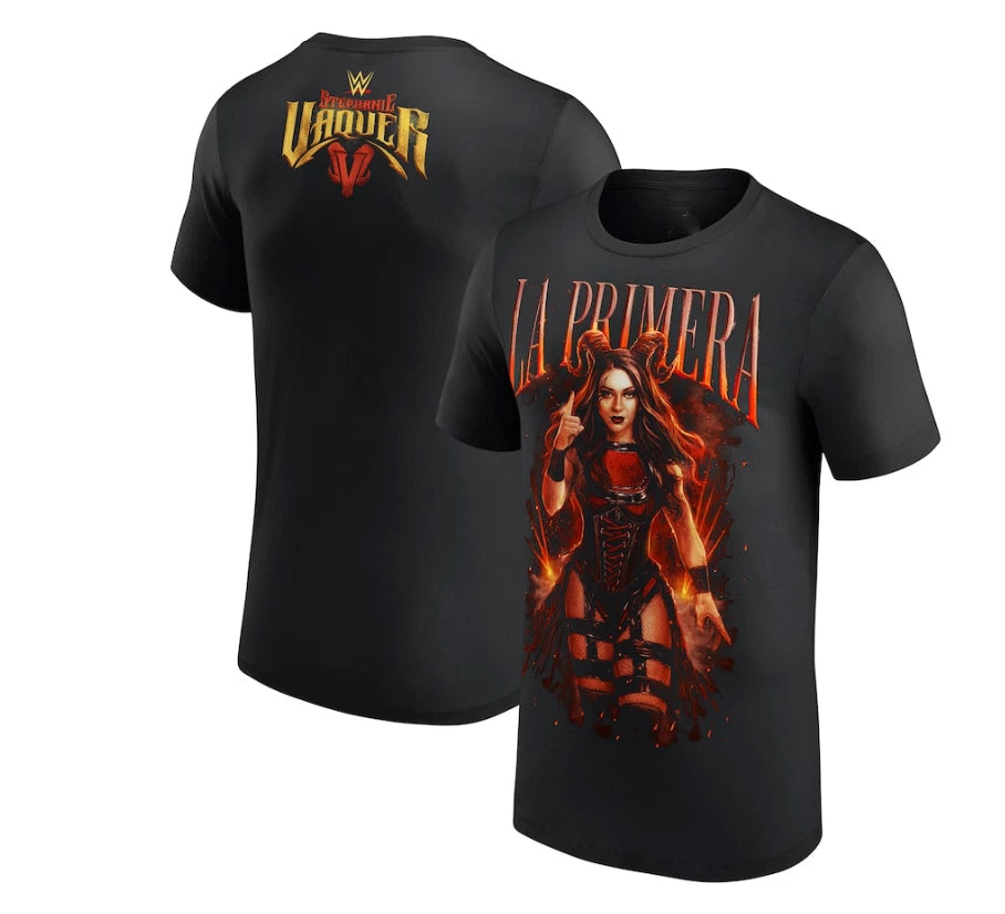 Black Stephanie Vaquer La Primera T-Shirt