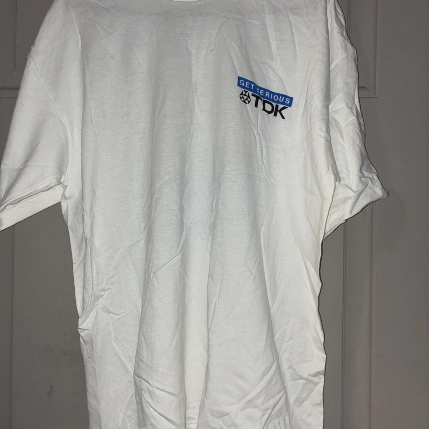 Vintage 80s TDK Electronics Cassette XL T Shirt