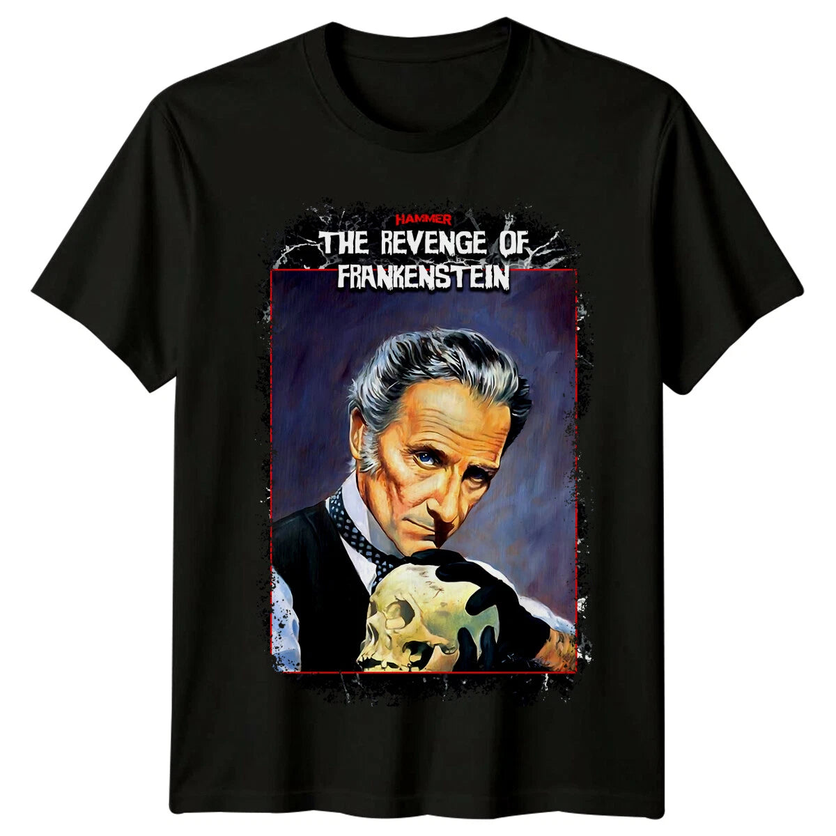 The Revenge of Frankenstein (1958) Movie Poster Inspired T-Shirt Retro 80s Tee