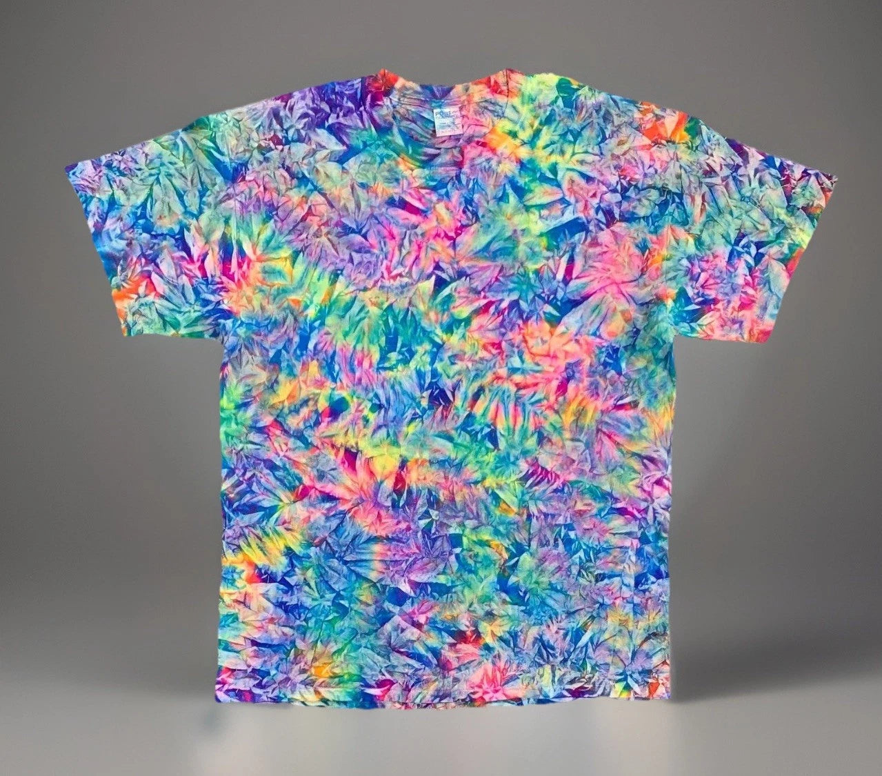 *New* 2XL - Sm Handmade Tie Dye, Fiesta Cruncht Crinkle, Crew or V-Neck