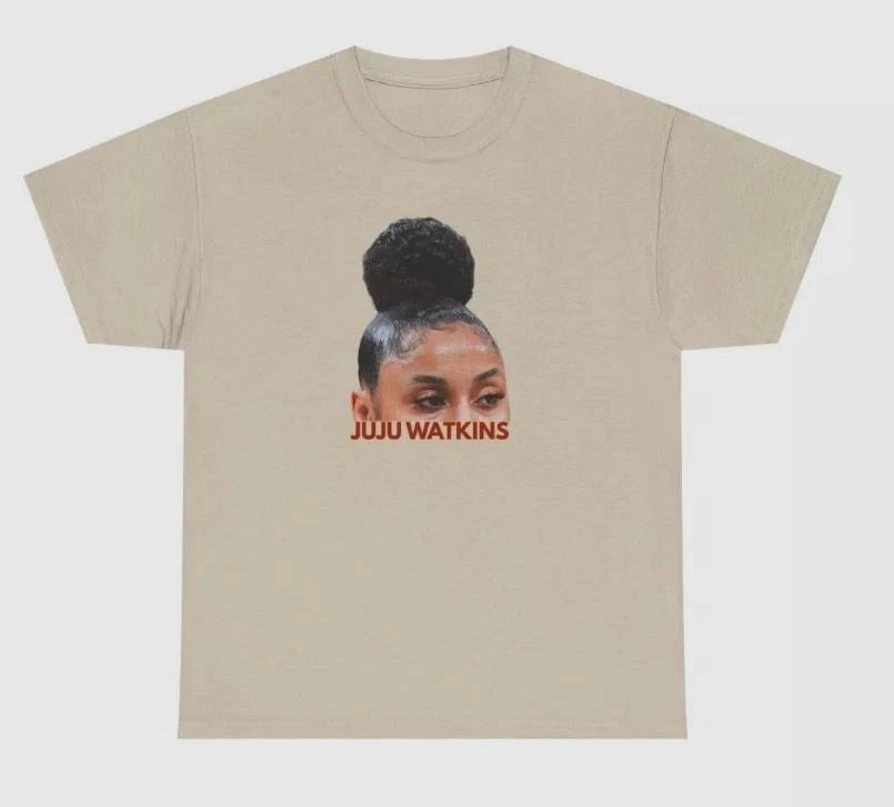 JUJU WATKINS GRAPHIC sand t shirt