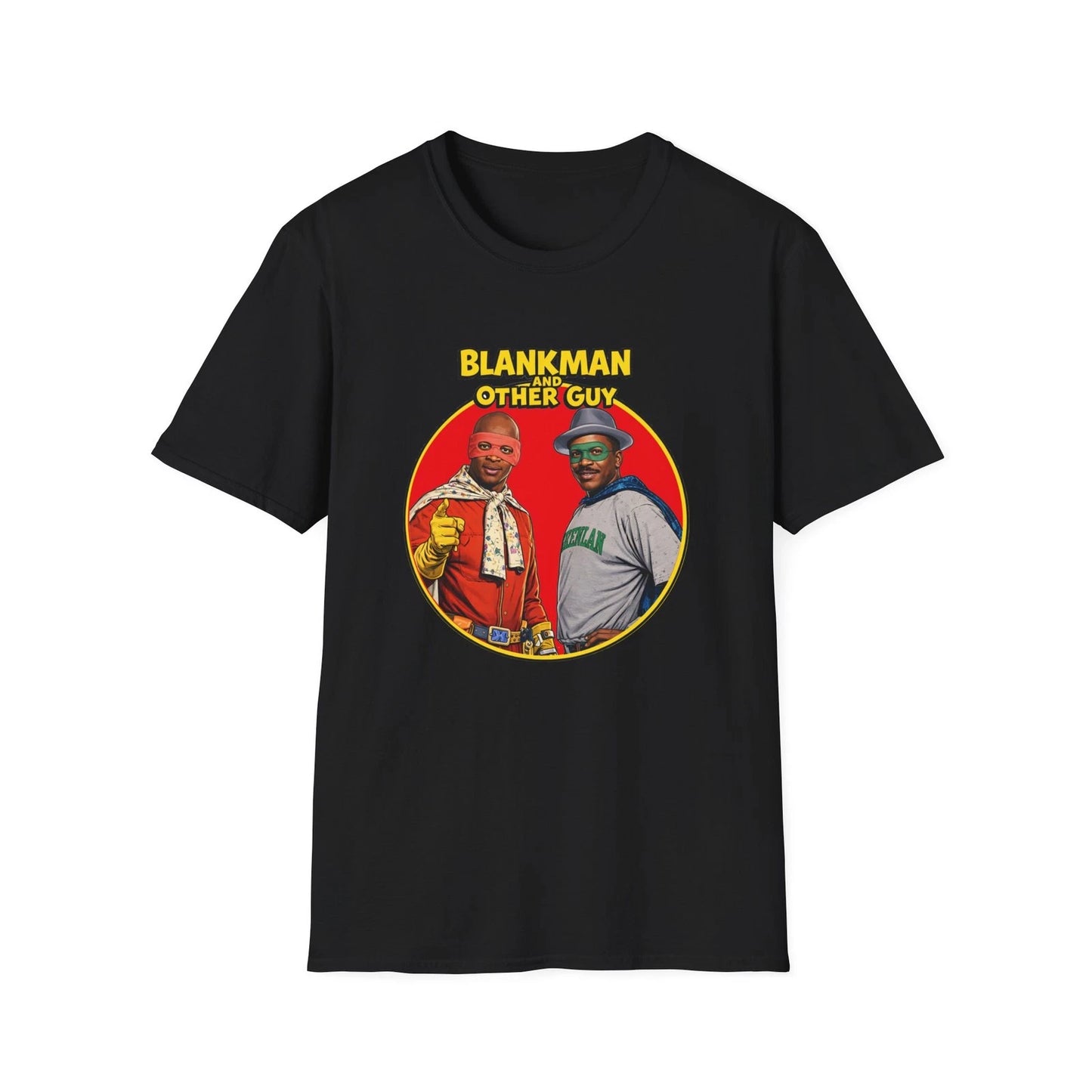 Blankman and Other Guy T-Shirt | Retro Movie Poster Graphic