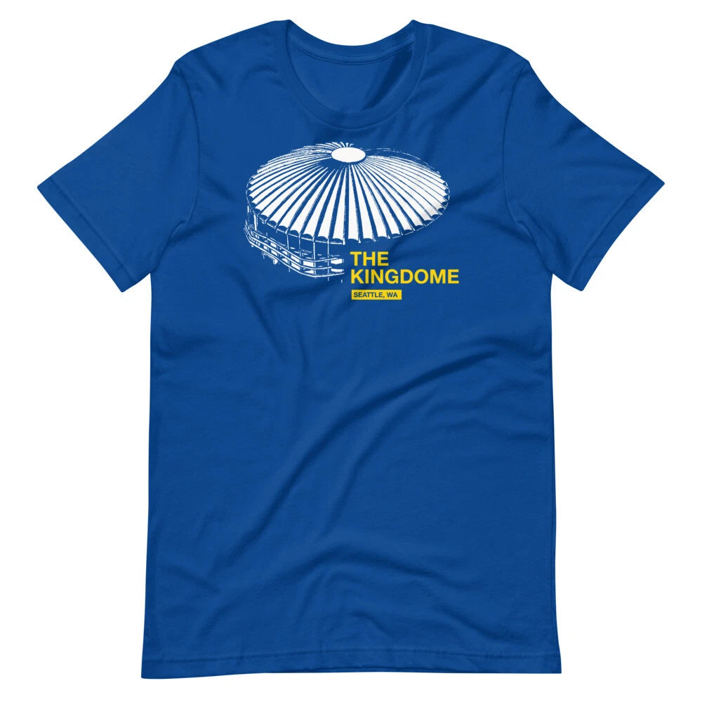 THE KINGDOME STADIUM Seattle Wa Graphic Tee Short-Sleeve Unisex T-Shirt