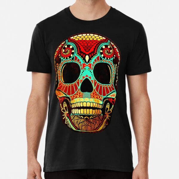 Grunge Skull No.2 S to 5XL Made in the AU/USA T-Shirt