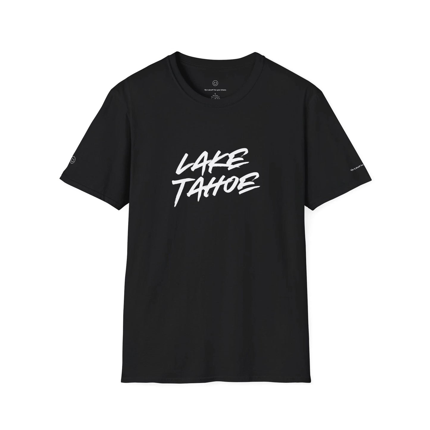 LAKE TAHOE T-Shirt Minimalist Luxury Travel Tee Unisex Casual Shirt
