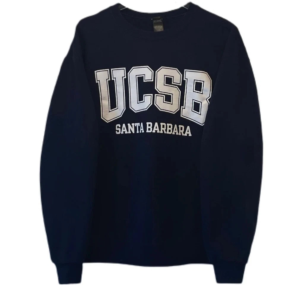 University of California Santa Barbara, Vintage UCSB T-shirt - Hoodie - Navy