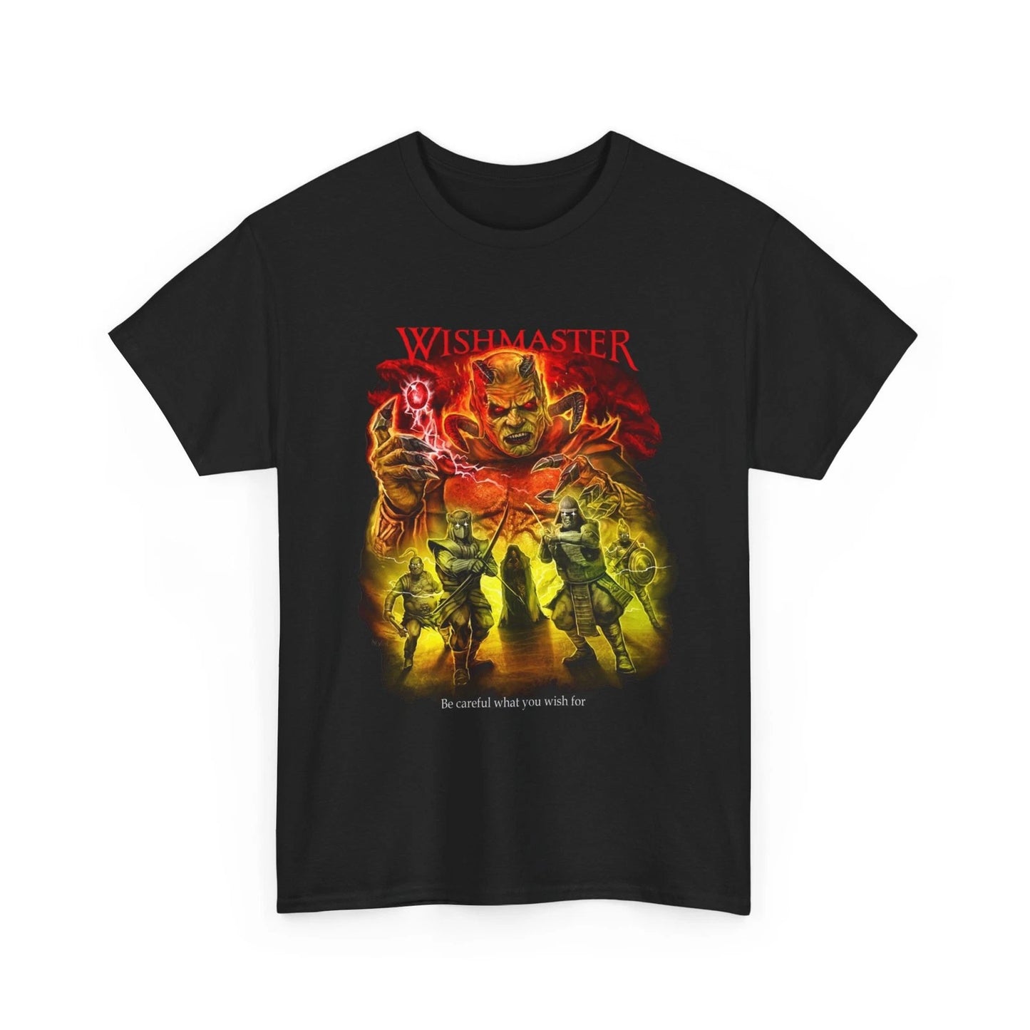 Wish Master T-shirt, Halloween Costume, Scary Film Fan Gift, Horror Tee