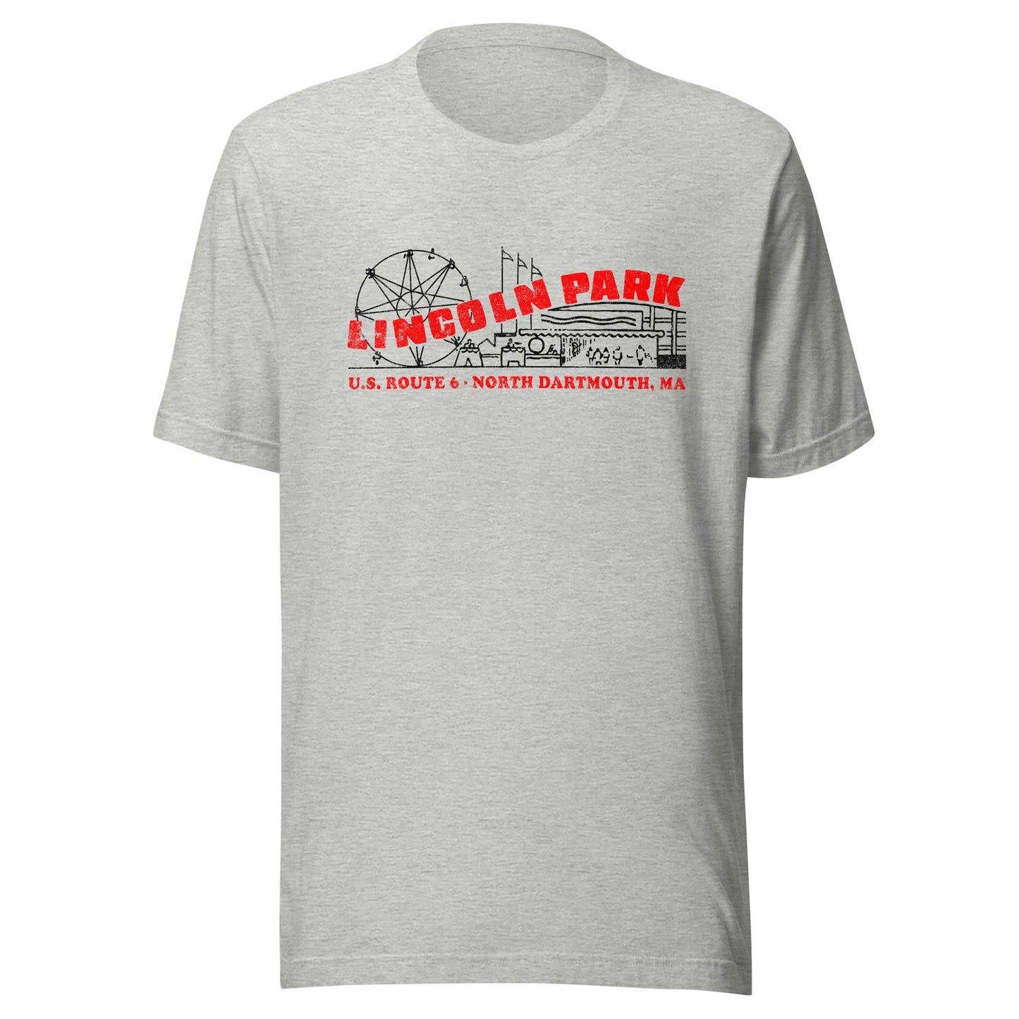 Lincoln Park T Shirt - North Dartmouth, MA | Retro 1980s Amusement Park Tee