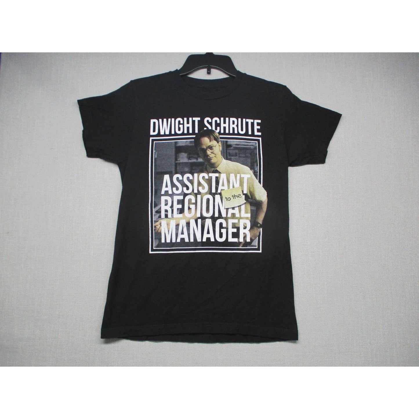 The Office Black Pop Culture Humorous Graphic Print T-shirt Unisex Size Small
