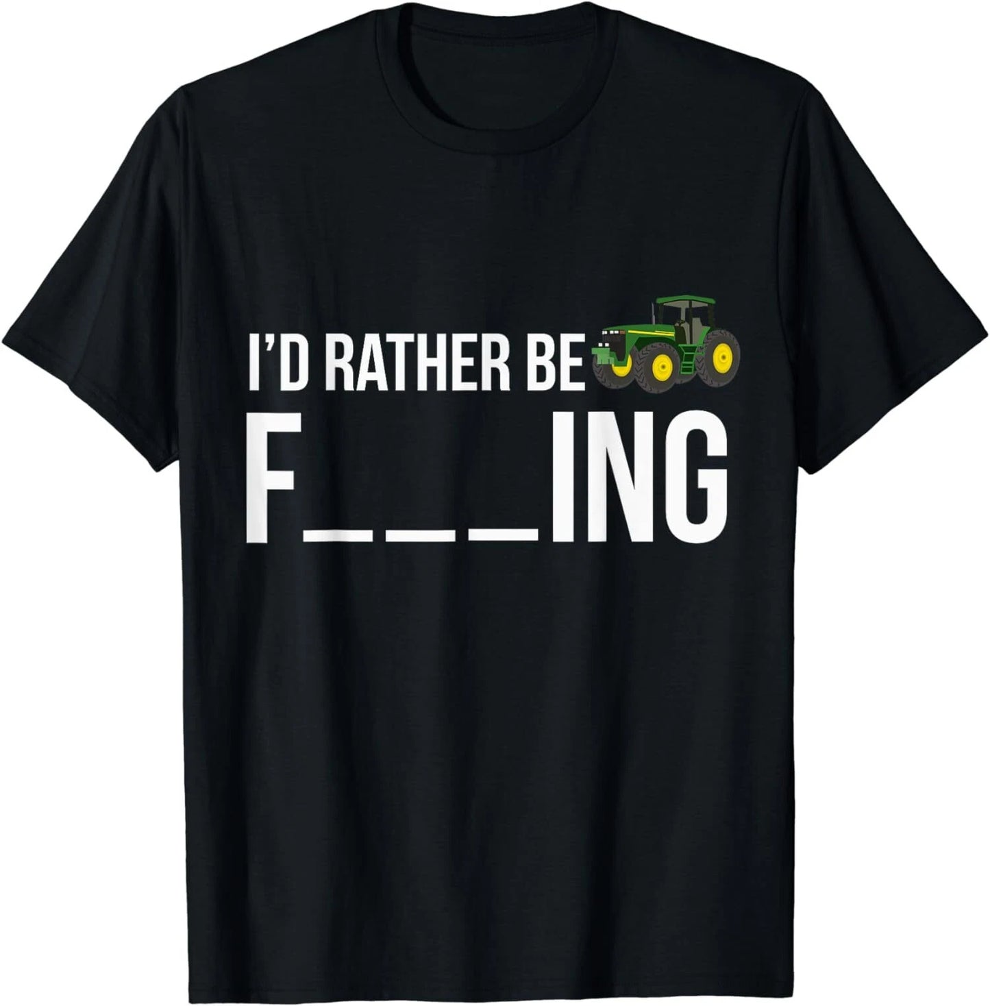 I'd Rather Be Farming Funny Farmer Saying Gift Unisex T-Shirt