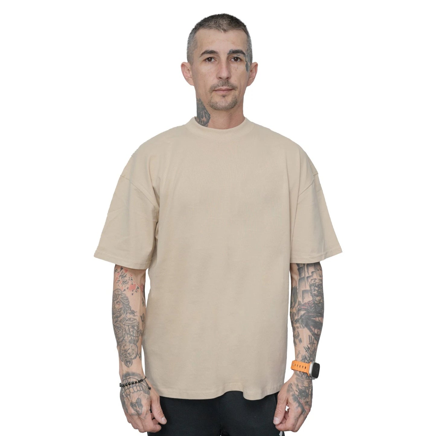 Oversized Unisex Holiday T-Shirt Drop Shoulder Festive Streetwear Tee