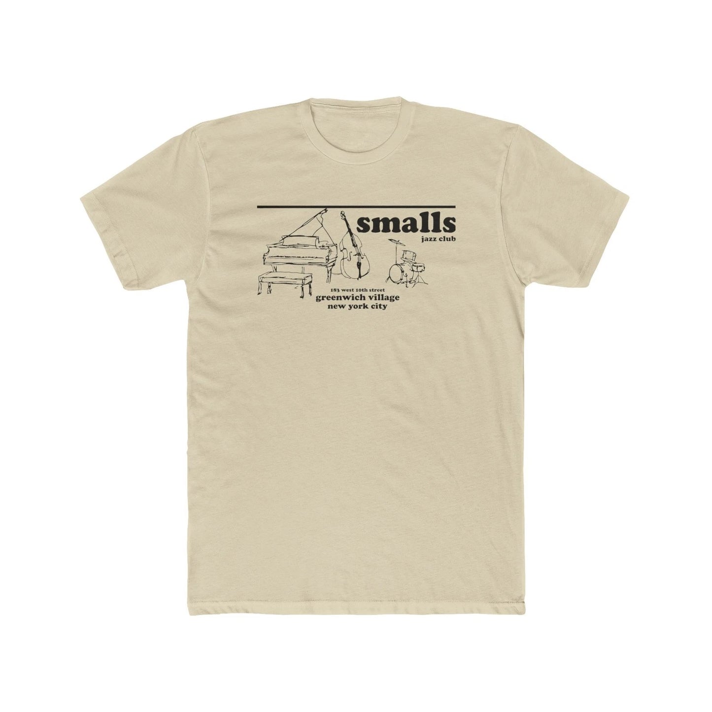 Small's Jazz Club NYC Jazz Restaurant Cotton Crew Tee