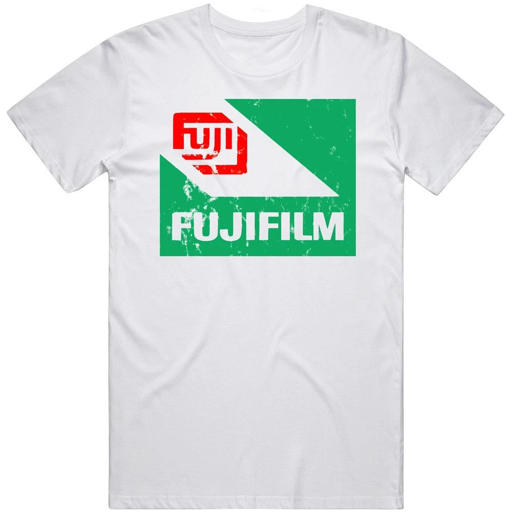 Retro Defunct Company Fuji Film Logo T Shirt