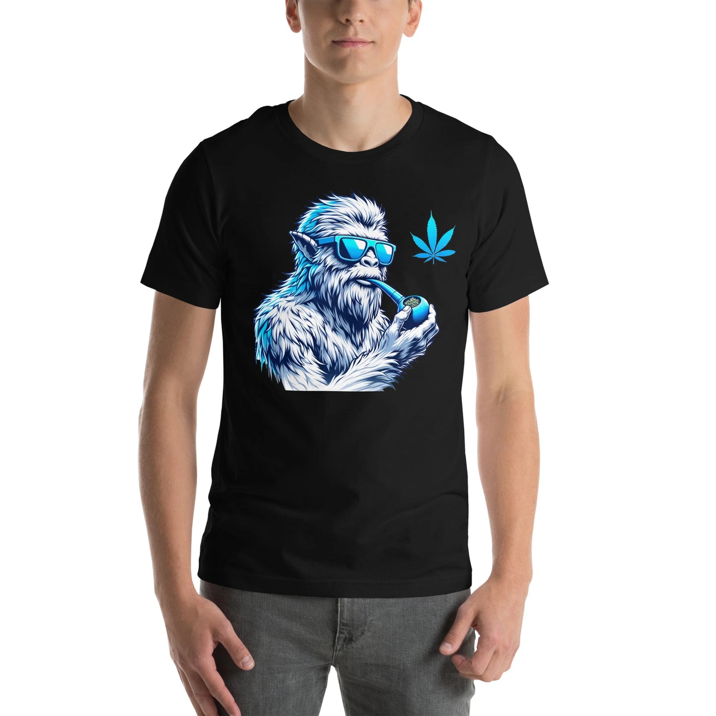 Yeti Puff Passion: Trendy Smoking Tee