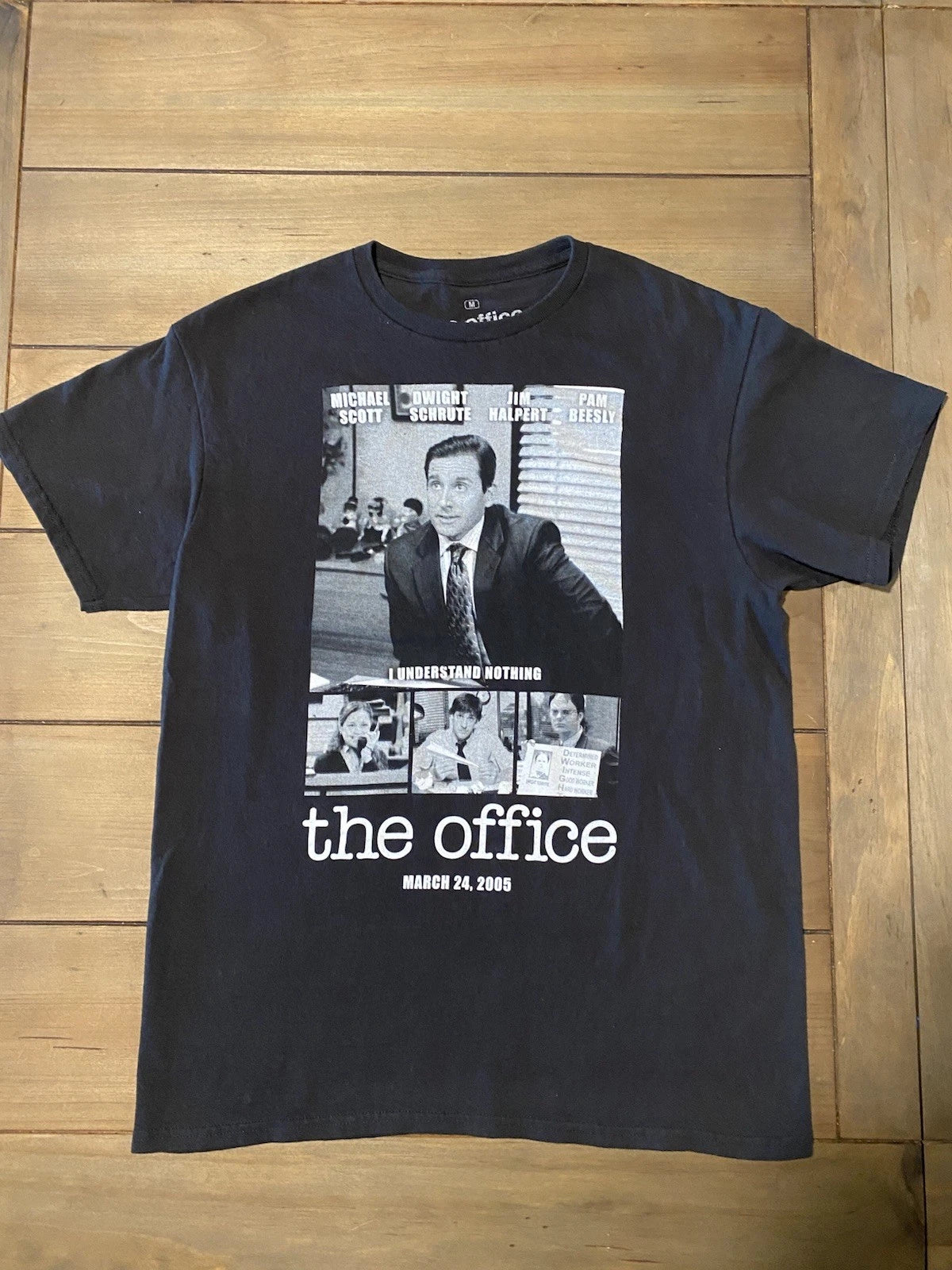 The Office Premier Day T Shirt March 24 2005 Black Size Medium Swag TV Merch