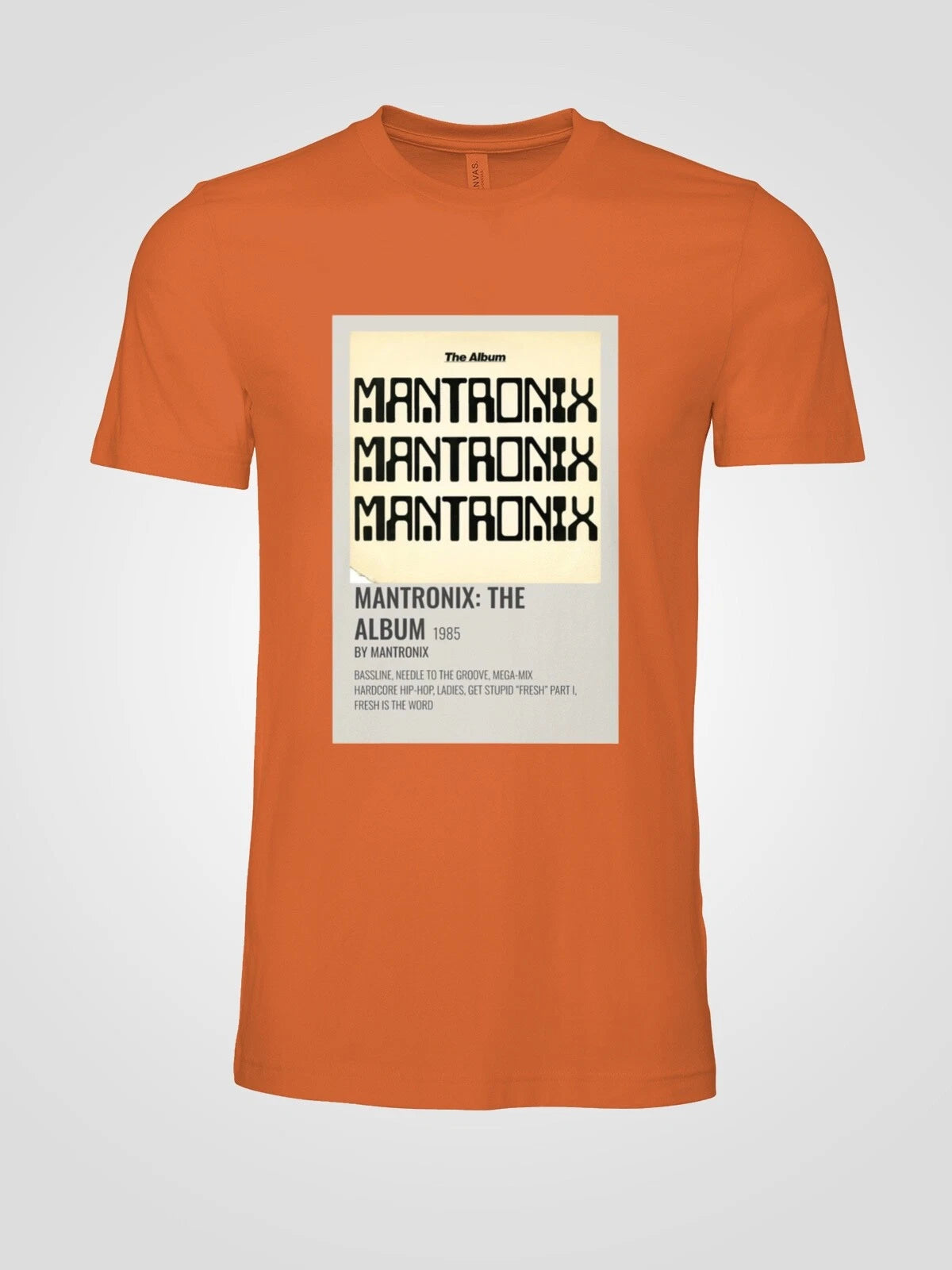Mantronix "The Album" 1985 T-shirt