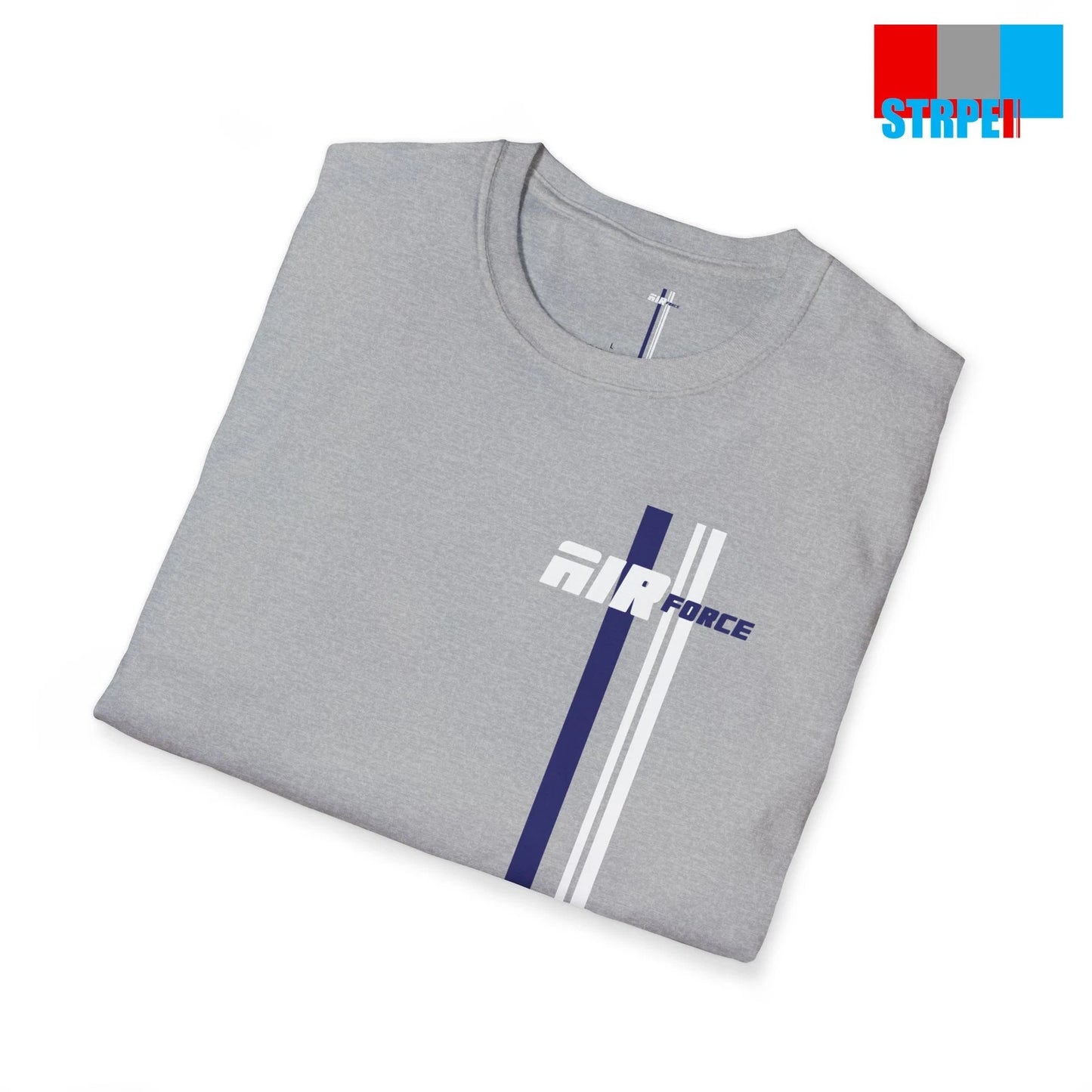 Air Force Airmen Military Insignia Minimalist Stripe Shirt Men Women Unisex Gift