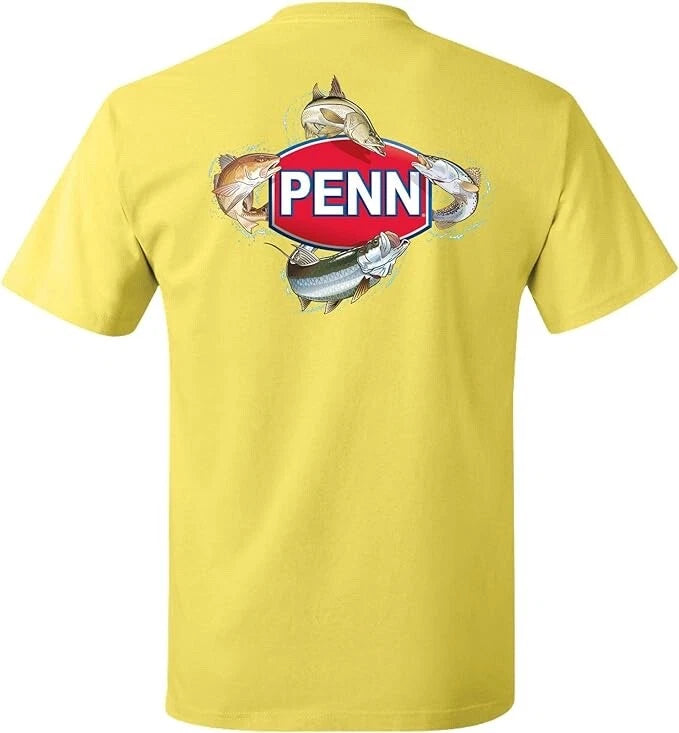 PENN Fishing Casual Inshore T-shirt Medium Redfish Tarpon Trout Snook