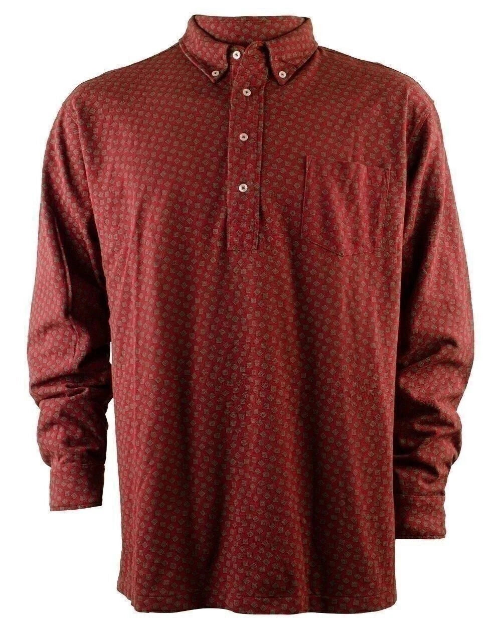 Ralph Lauren Men's Featherweight Neats Printed Mesh Polo Shirt