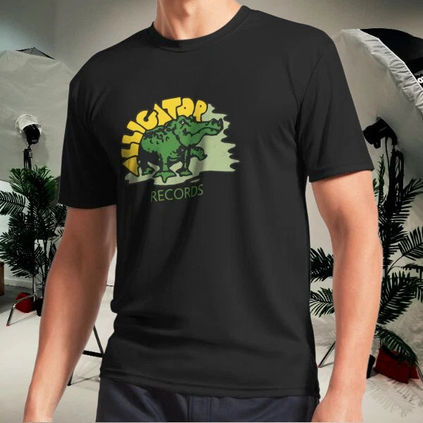alligator records Active T-Shirt Logo Men's T-Shirt Funny Size S to 5XL
