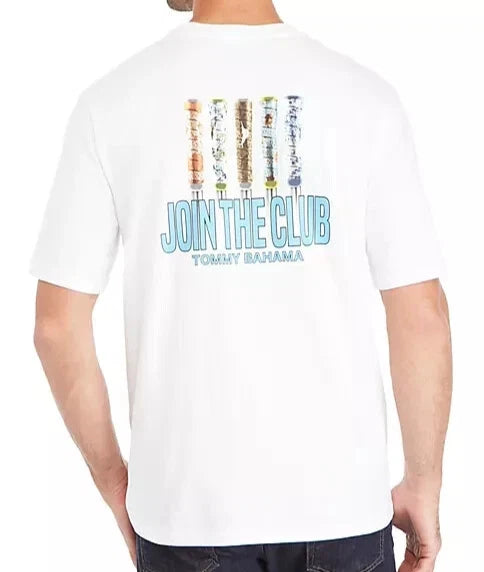 TOMMY BAHAMA Men's T Shirt -Original Bromanc-Yer Out -Mai Tai-Medium Size Only