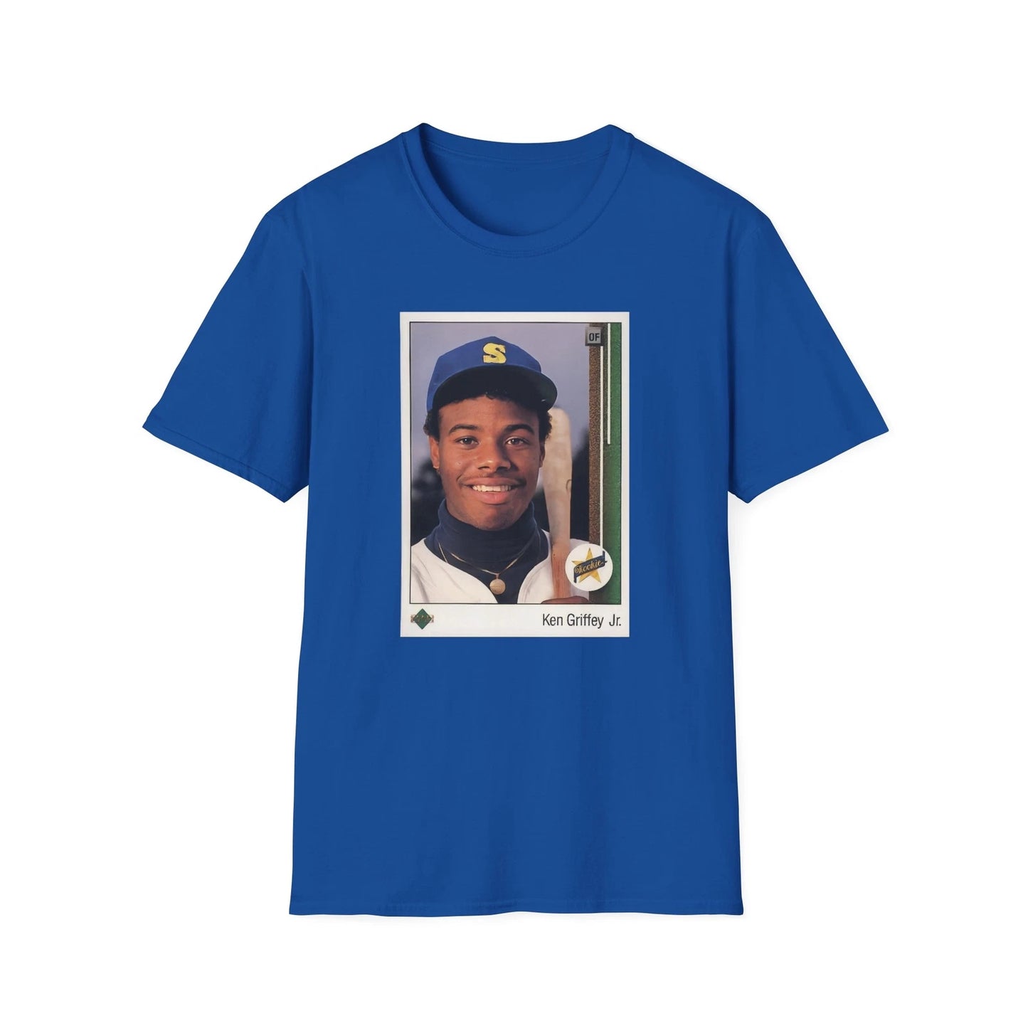 Ken Griffey Jr. Star Rookie T-Shirt - 1989 Upper Deck Baseball Card #1 PSA 10