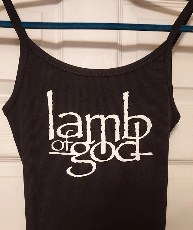 Lamb of God tank top lamb of god shirt can hand crop just Add A Note XXs-2xl