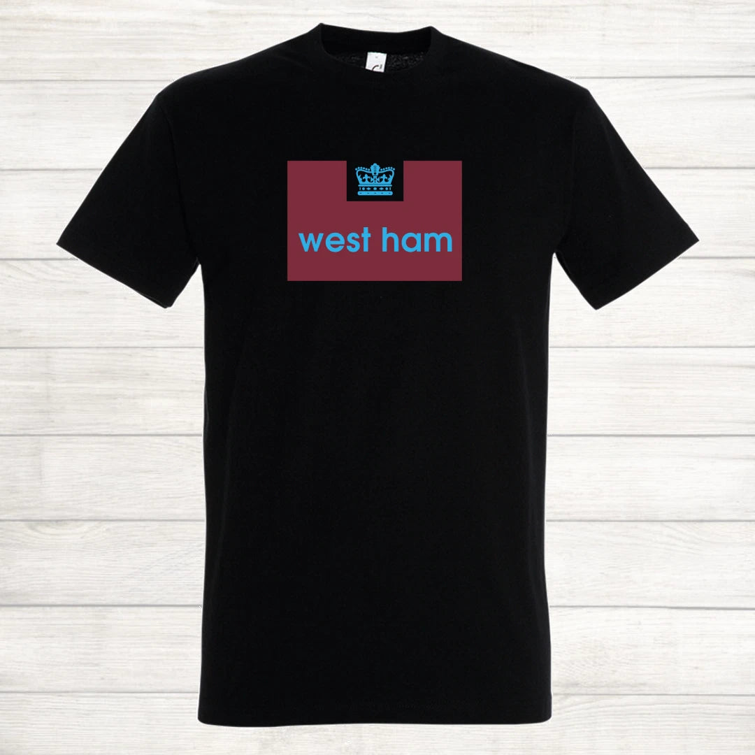 West Ham Football Casual Weekend Saturday COYI Irons The Hammers Top T Shirt