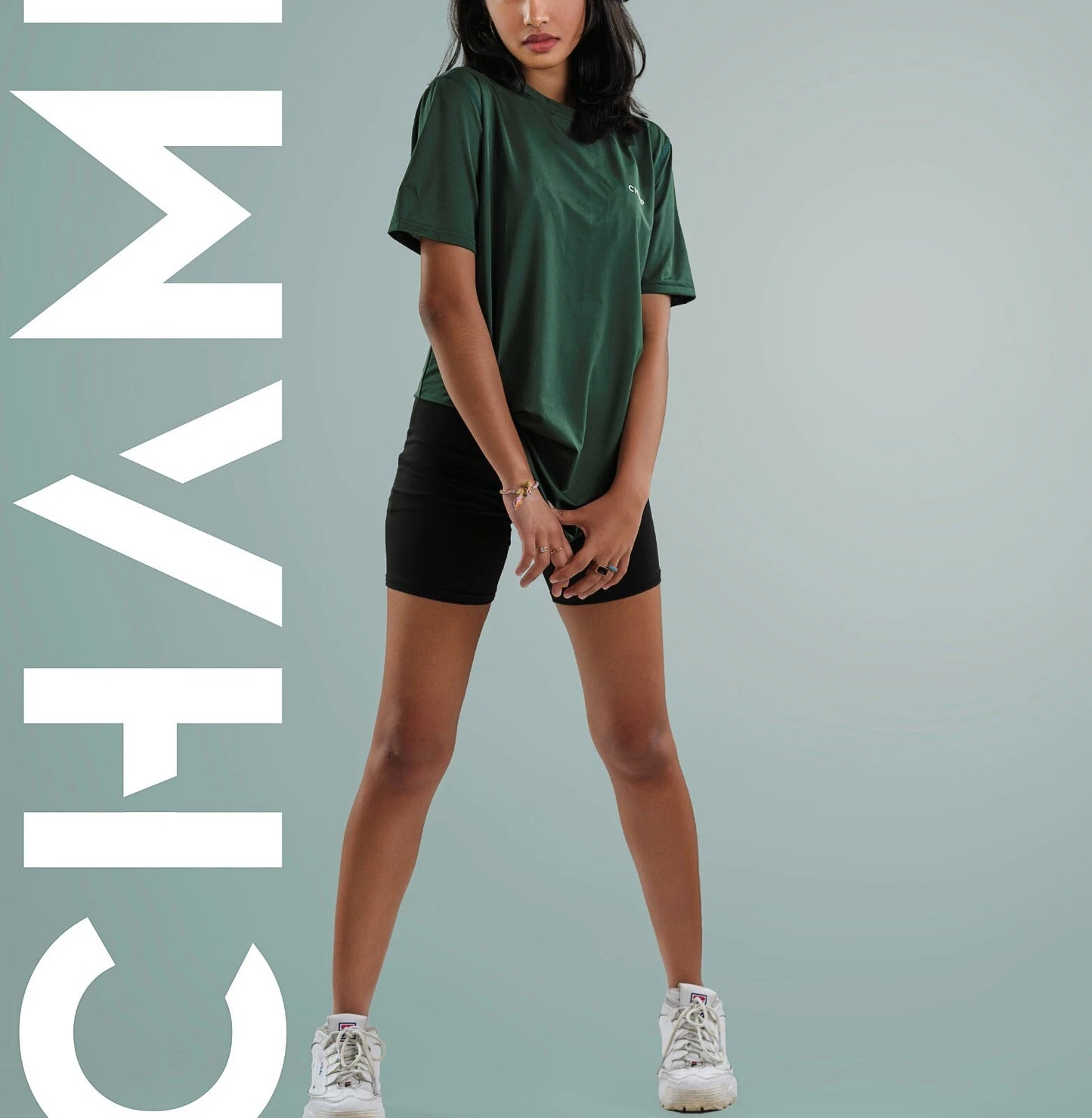 Champ unisex plain sports casual T-shirt teens adult short sleeves with logo NEW