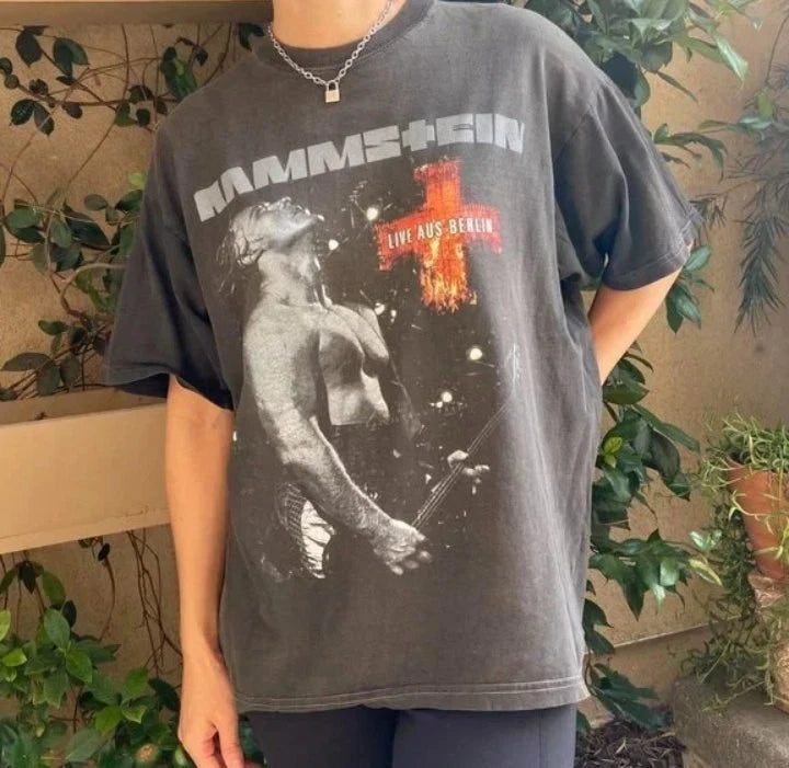 Rammstein Rock Metal Band Vintage Shirt